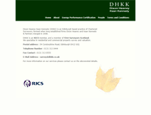 Tablet Screenshot of dhkk.co.uk